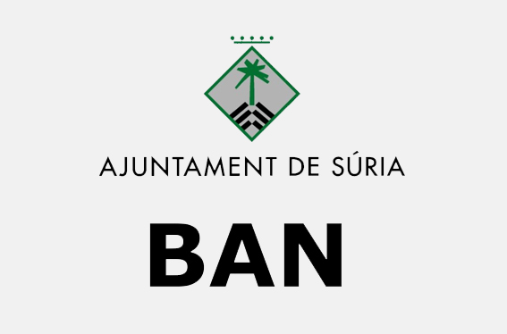 Ban de l'Ajuntament de Súria sobre l'estat d'excepcionalitat per sequera