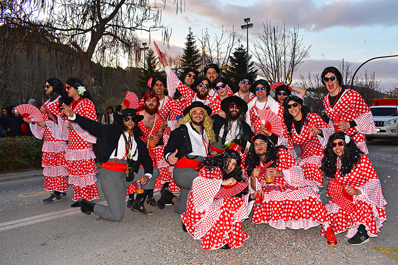 Personatges de la rua del Carnestoltes de Súria.