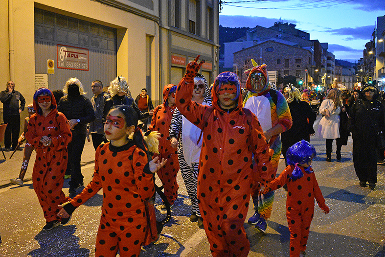 Personatges de la rua del Carnestoltes de Súria.