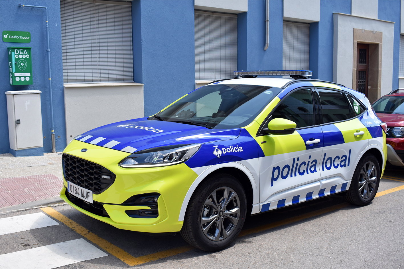 La Policia Local de Súria estrena un nou vehicle amb els nous colors dels cossos policials municipals