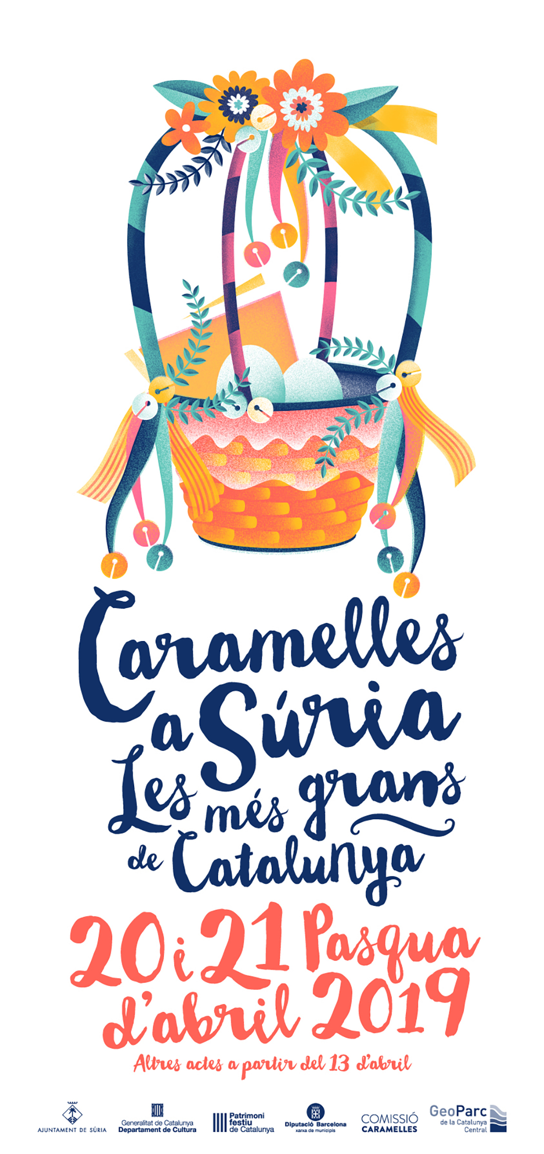 Cartell de les Caramelles de Súria - Any 2019.