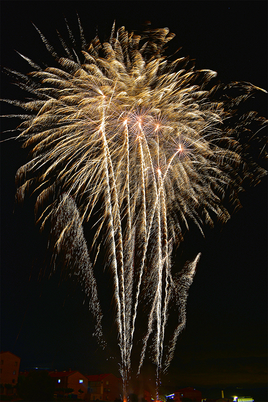 Castell de focs d’artifici de la Festa Major.