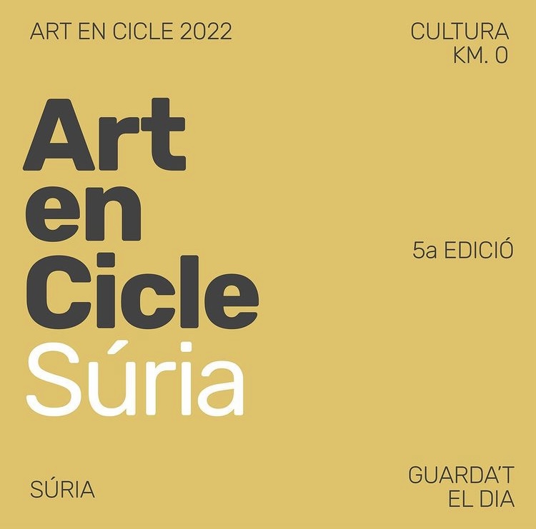 Imatge del 5è Art en Cicle-Festival d'Arts Escèniques de Súria - Dies 24 d'abril, 8 i 22 de maig.