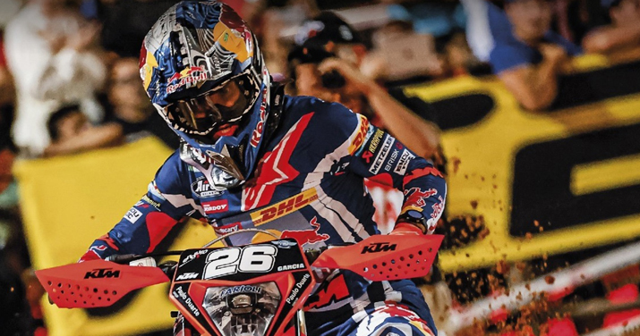 HOMENATGE AL PILOT SURIENC JOSEP GARCIA, CAMPIO DEL MON D'ENDURO