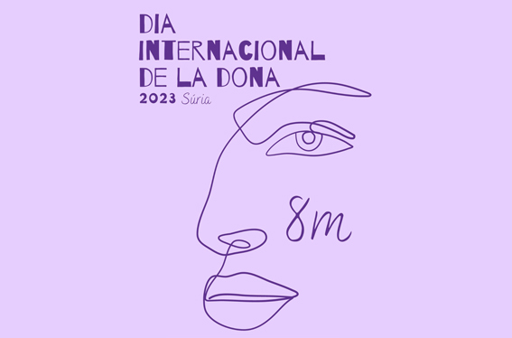 Imatge de la portada del programa del Dia Internacional de la Dona a Súria.
