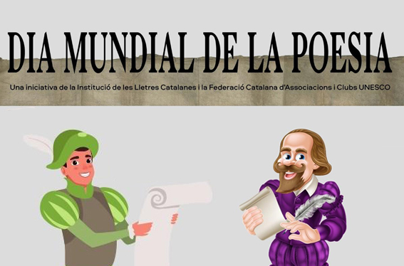 Programa d'activitats del Dia Mundial de la Poesia