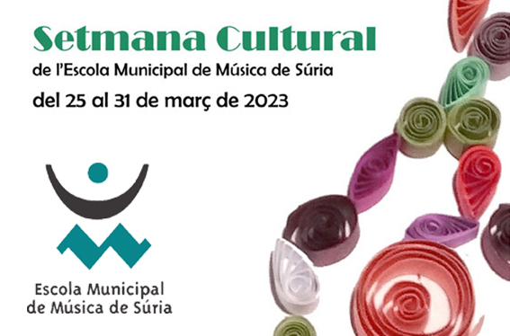 L'Escola Municipal de Música farà una nova edició de la Setmana Cultural del 25 al 31 de març 