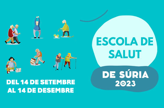 La 2a edició de l'Escola de Salut de Súria oferirà una quinzena d'activitats a partir del dijous 14 de setembre 