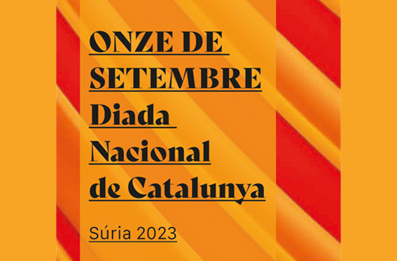 Imatge de la portada del programa de l'Onze de Setembre a Súria.