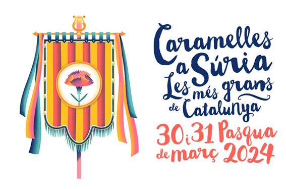 Imatges de difusió de les Caramelles de Súria 2024 - Dissabte 30 i diumenge 31 de març.