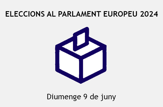 Imatge de difusió de les eleccions al Parlament Europeu - Diumenge 9 de juny.