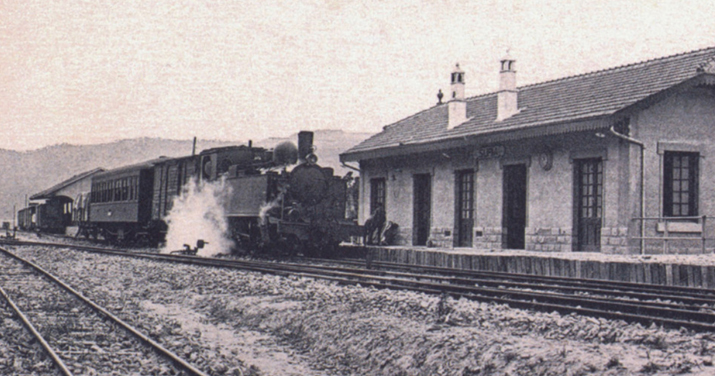 EXPOSICIO A CAL BALAGUER DEL PORXO: 'CENT ANYS DELS FERROCARRILS CATALANS'