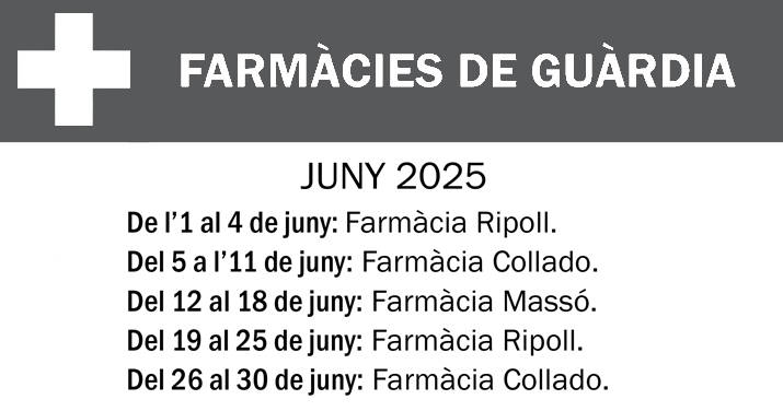 FARMACIES DE GUARDIA