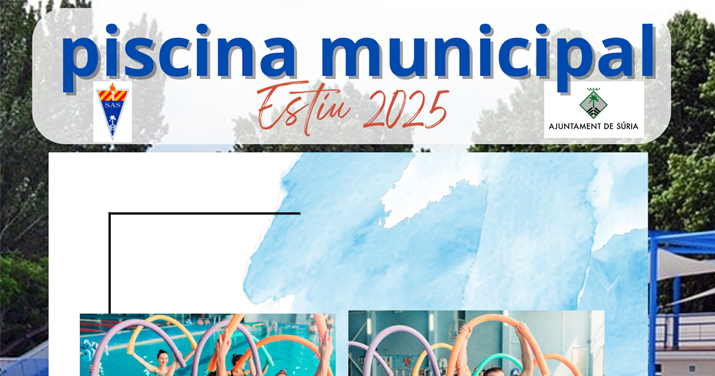 ACTIVITATS D'ESTIU A LA PISCINA MUNICIPAL