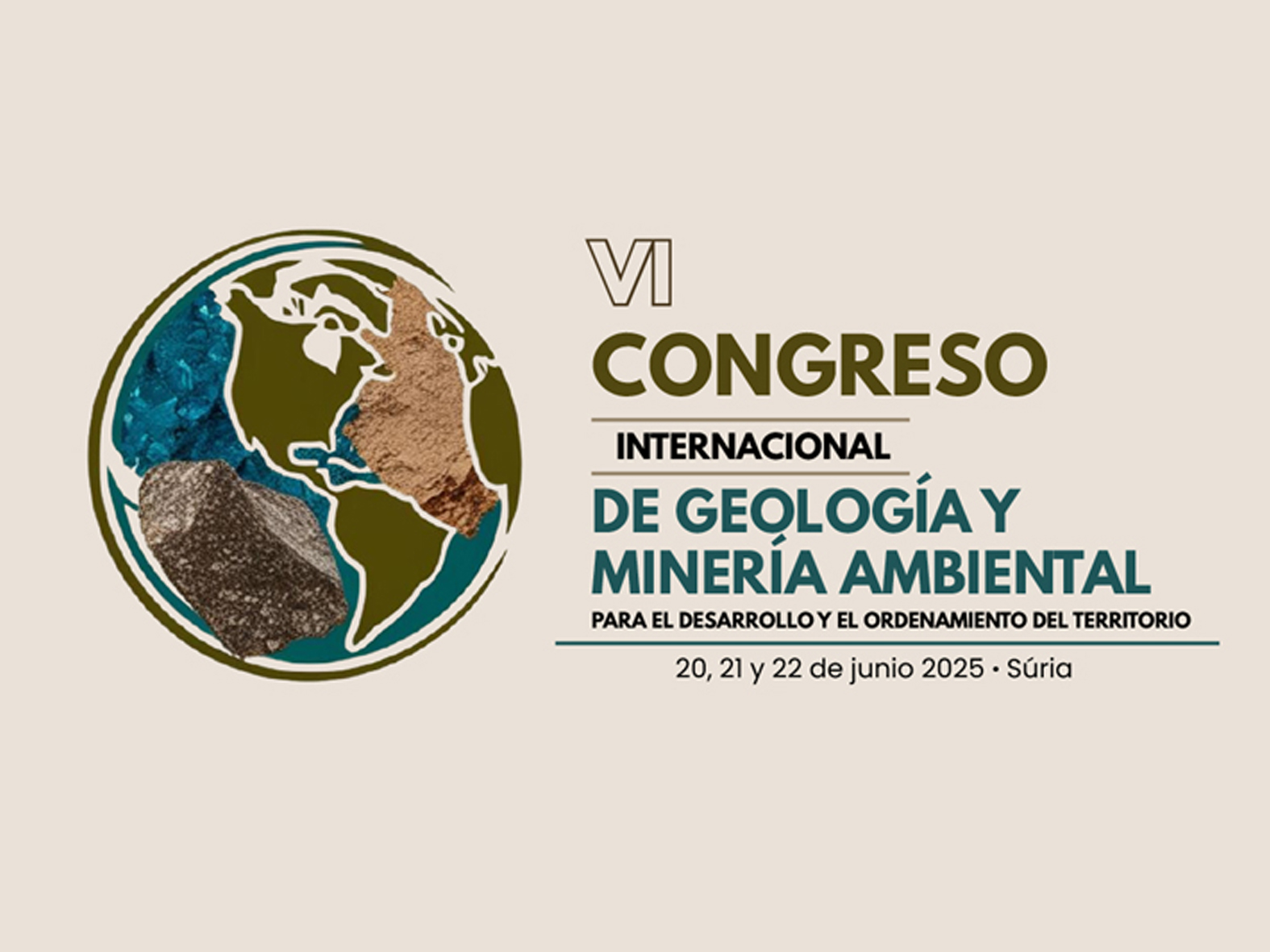 El 6è Congrés Internacional de Geologia i Mineria Ambiental tindrà lloc a Súria a partir d'aquest divendres 20 de juny