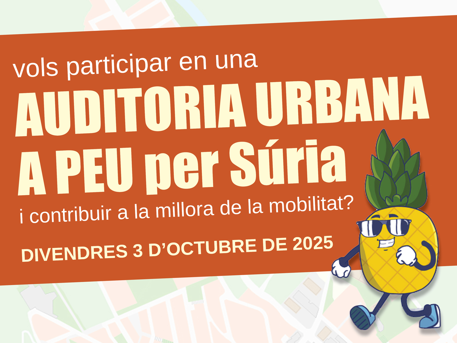 Alumnes de Súria participaran en una auditoria urbana per a la millora dels camins escolars