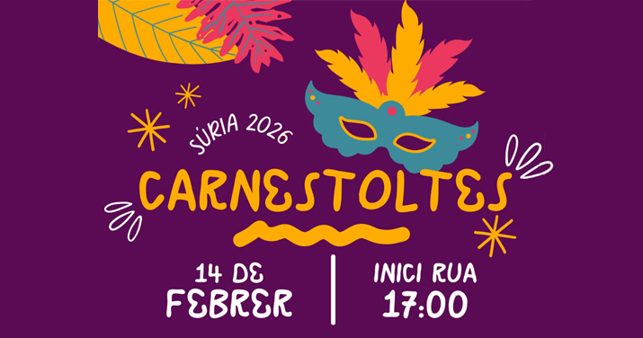 CARNESTOLTES DE SURIA 2026