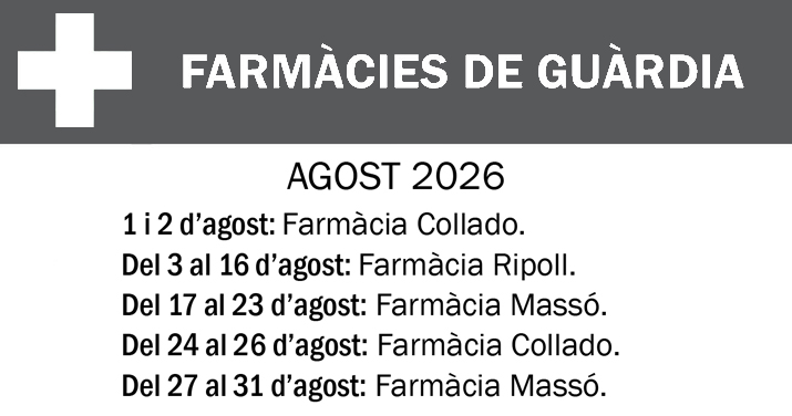 FARMACIES DE GUARDIA