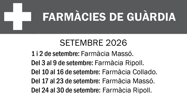 FARMACIES DE GUARDIA