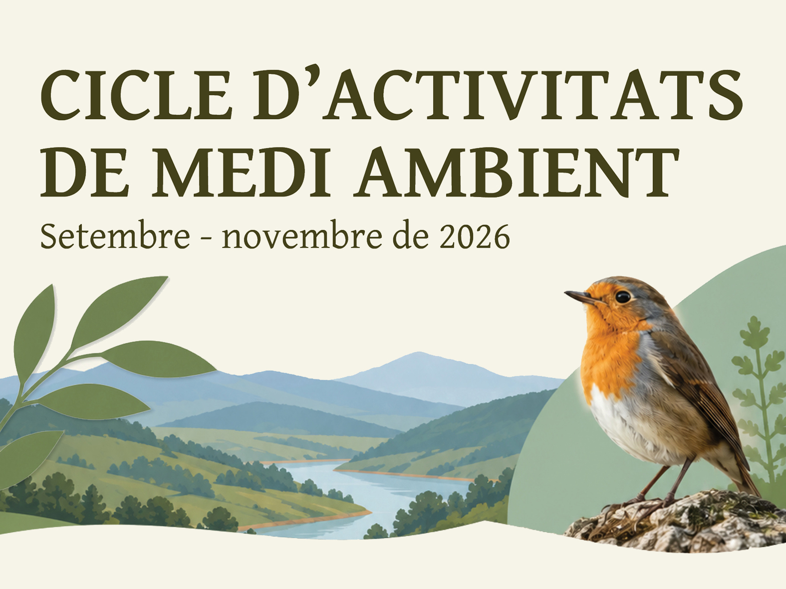 Un Cicle d'Activitats de Medi Ambient promourà accions sobre reciclatge, entorn i energia renovable entre els mesos de setembre i novembre