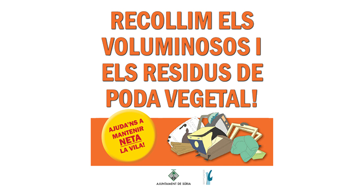 SERVEI DE RECOLLIDA DE VOLUMINOSOS I RESIDUS DE PODA VEGETAL