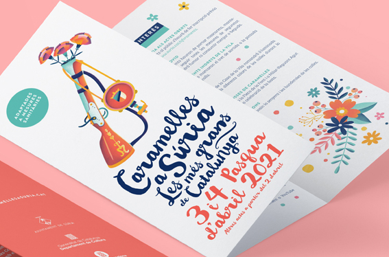 Imatge del programa de les Caramelles 2021.
