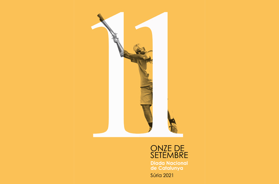 Imatge del programa d'actes de l'Onze de Setembre a Súria - Dijous 9 i dissabte 11 de setembre.