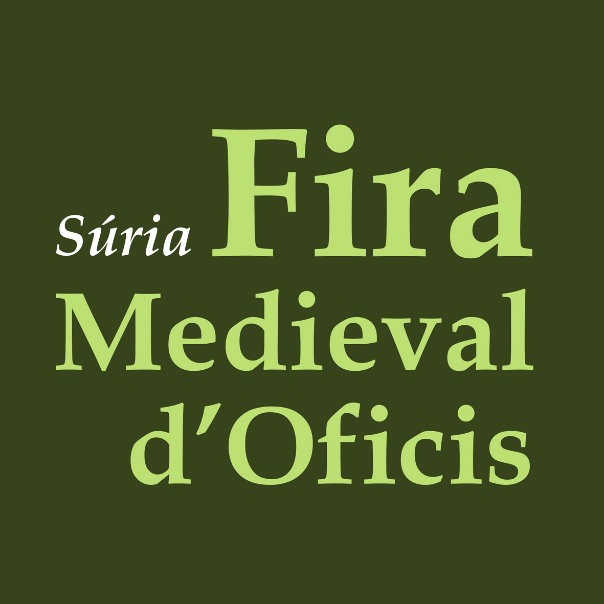 21a FIRA MEDIEVAL D'OFICIS