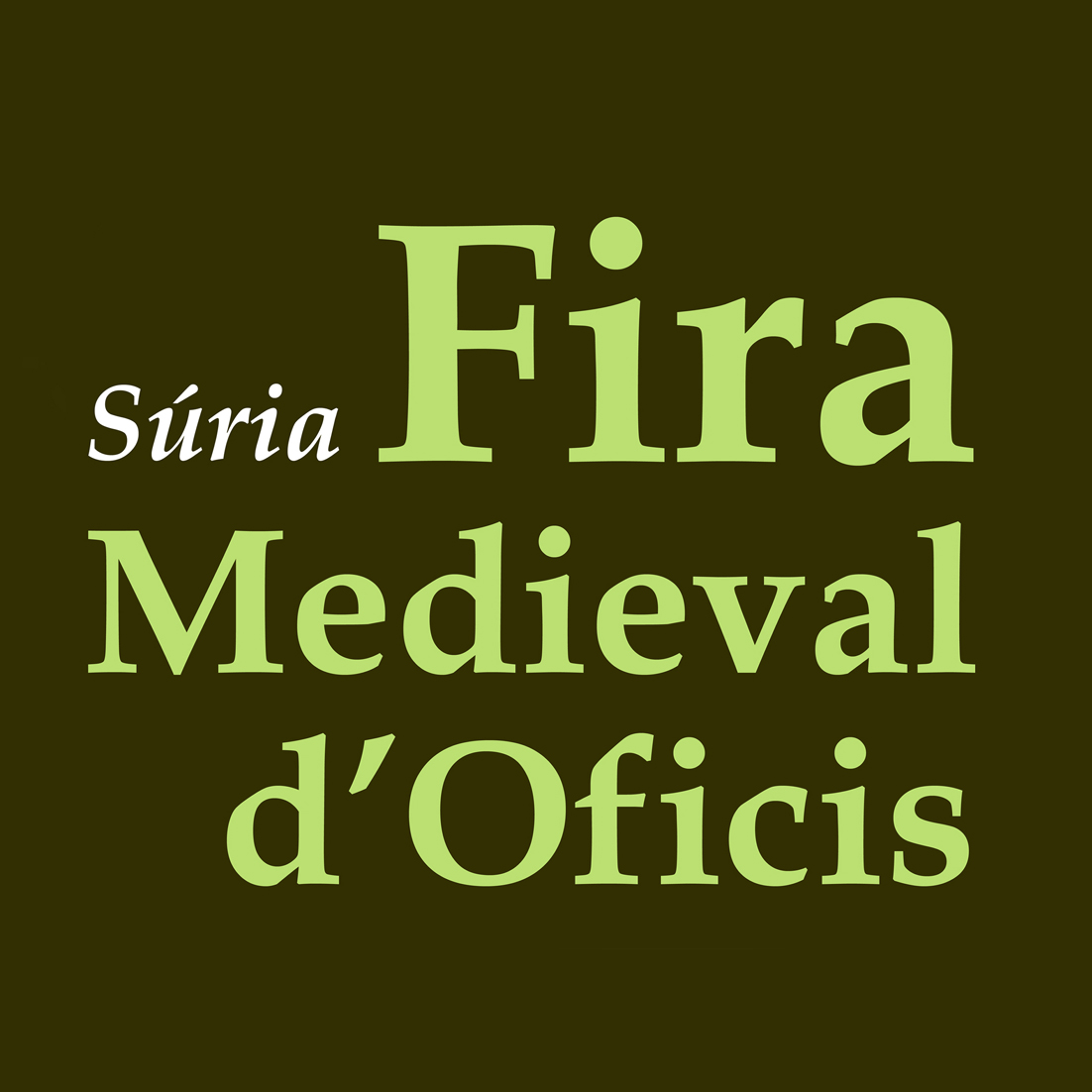 22a FIRA MEDIEVAL D'OFICIS