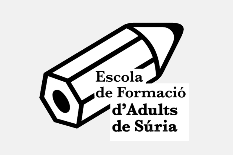 Logotip de l'Escola Municipal de Formació d'Adults.