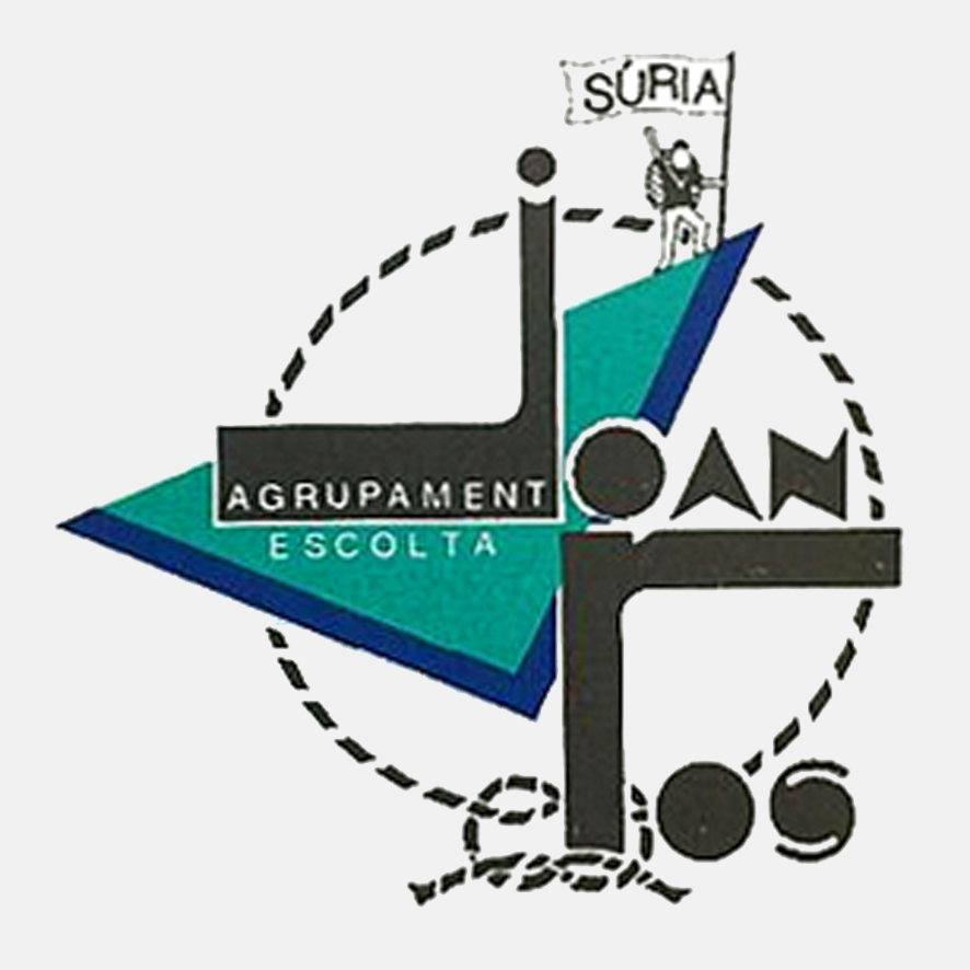 Logotip de l'Agrupament Escolta i Guia Joan Ros.