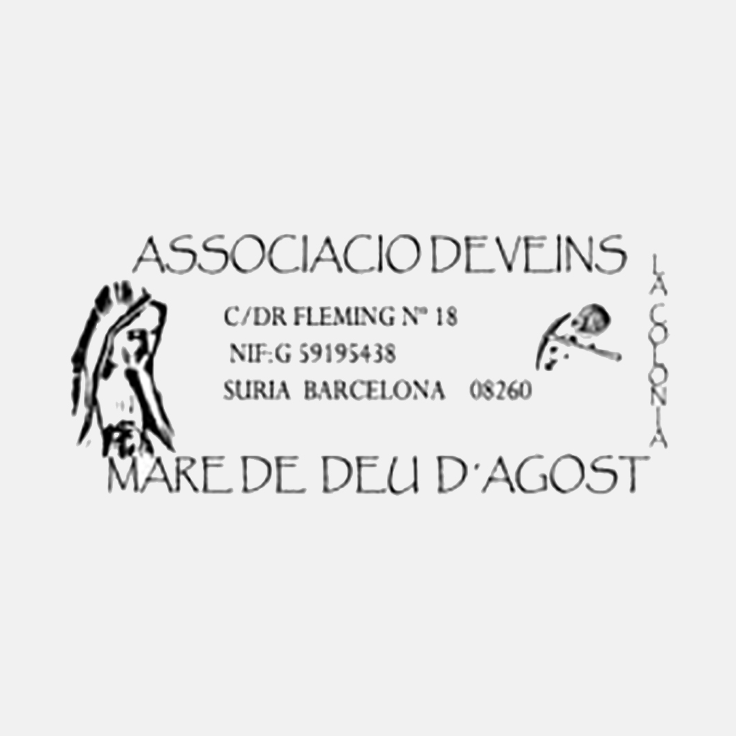 Festa del Soci de l'Associació de Veïns Mare de Déu d'Agost-barri de Santa Maria