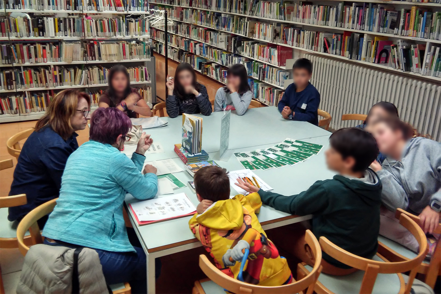 Dijous 2 de novembre de 2023 - Trobada del Club dels Friki Books de 5Ã¨ a la Biblioteca PÃºblica (foto: Biblioteca PÃºblica).