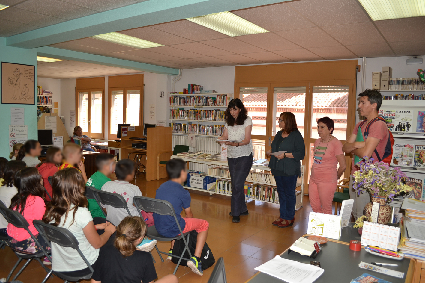 Dimecres 13 de juny de 2018 - Cloenda del 13Ã¨ Premi de LIteratura Infantil Atrapallibres del Consell CatalÃ  del Llibre Infantil i Juvenil, dins del programa SÃºria Municipi Lector.