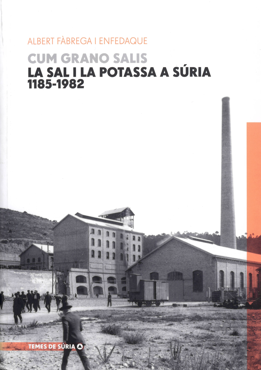 Any 2009 - Portada del llibre 'Cum grano salis. La sal i la potassa a Suria. 1185-1982' d'Albert FÃ brega i Enfedaque.
