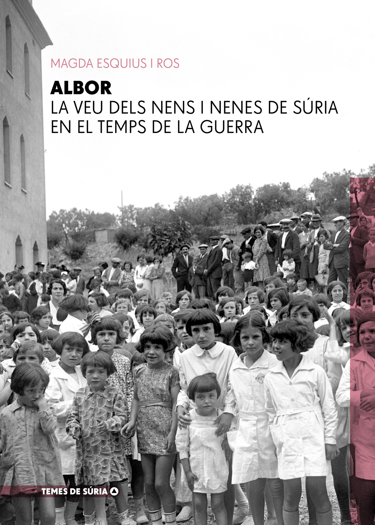 Any 2024 - Portada del llibre 'Albor. La veu dels nens i nenes de SÃºria en el temps de la guerra' de Magda Esquius i Ros..