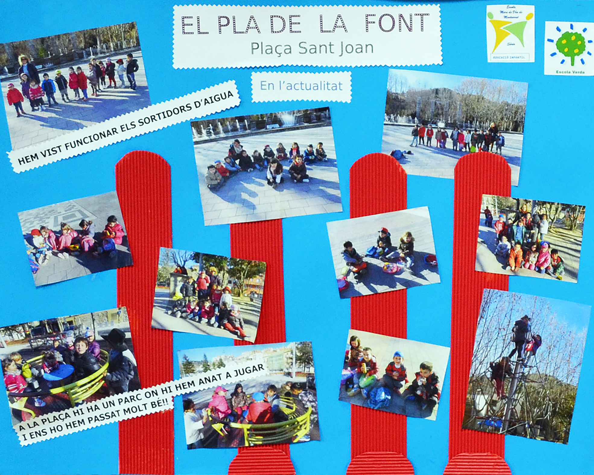 PlafÃ³ sobre la font del Pla de la Font.