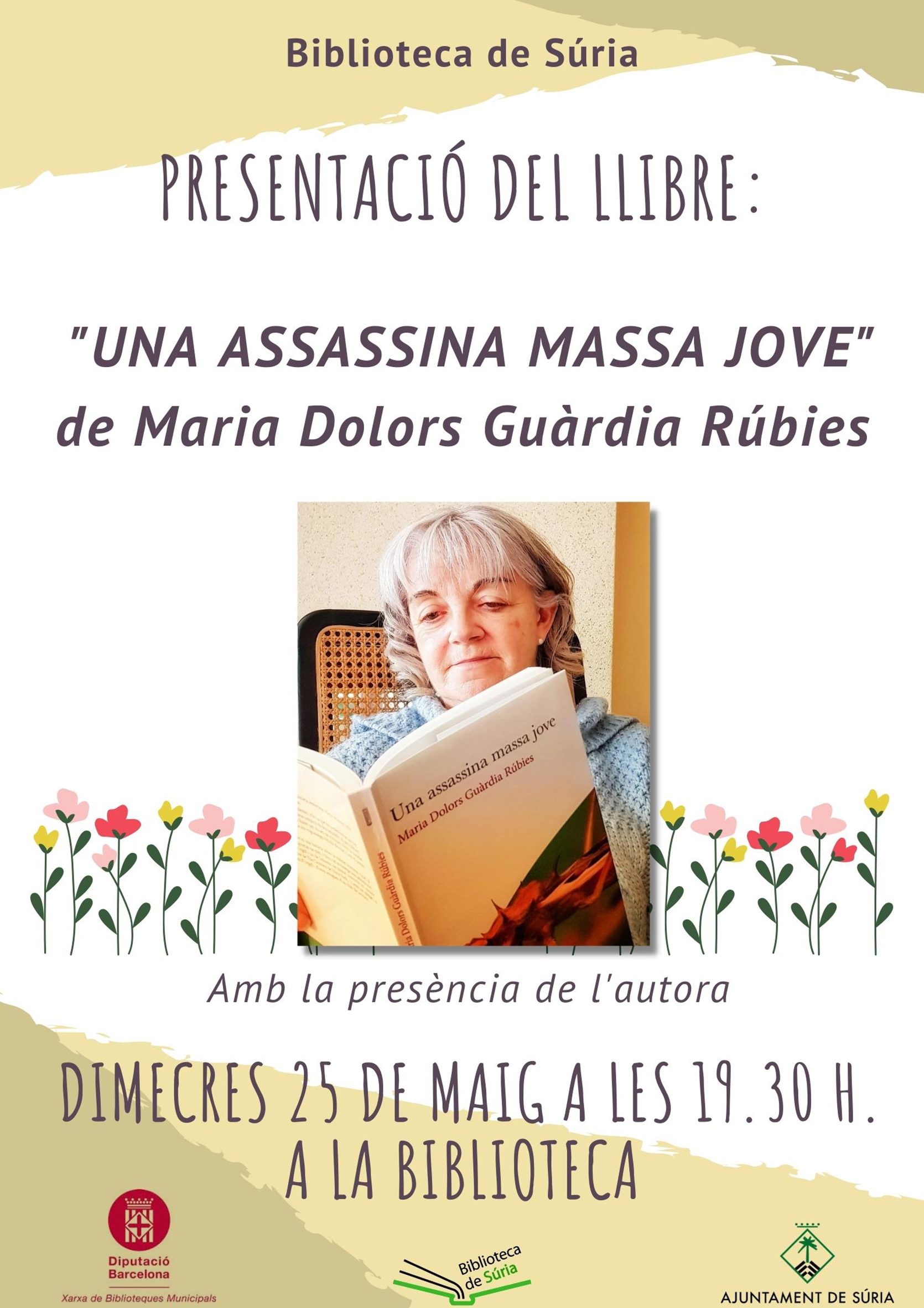Presentació del llibre 'Una assassina massa jove' de Maria Dolors Guàrdia Rúbies