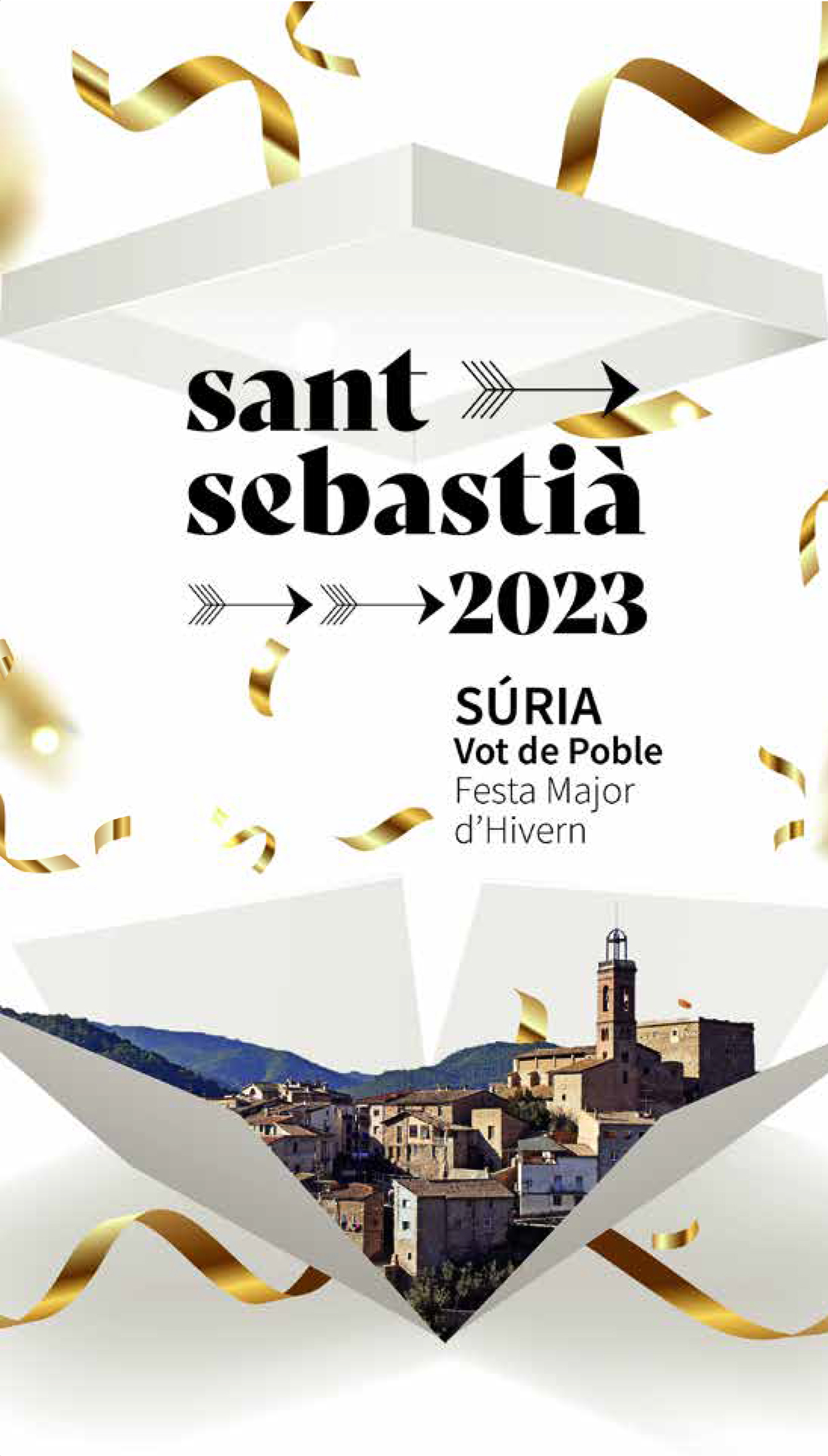 Portada del programa de la Festa de Sant Sebastià 2023.