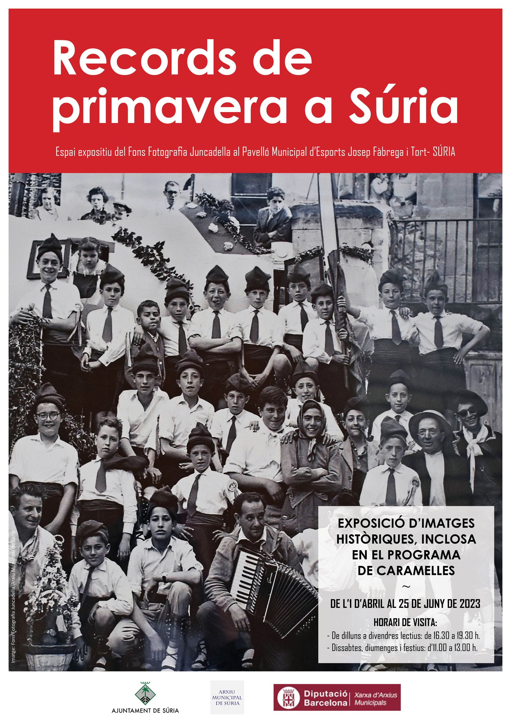 Exposició del Fons Fotografia Juncadella: 'Records de primavera a Súria'