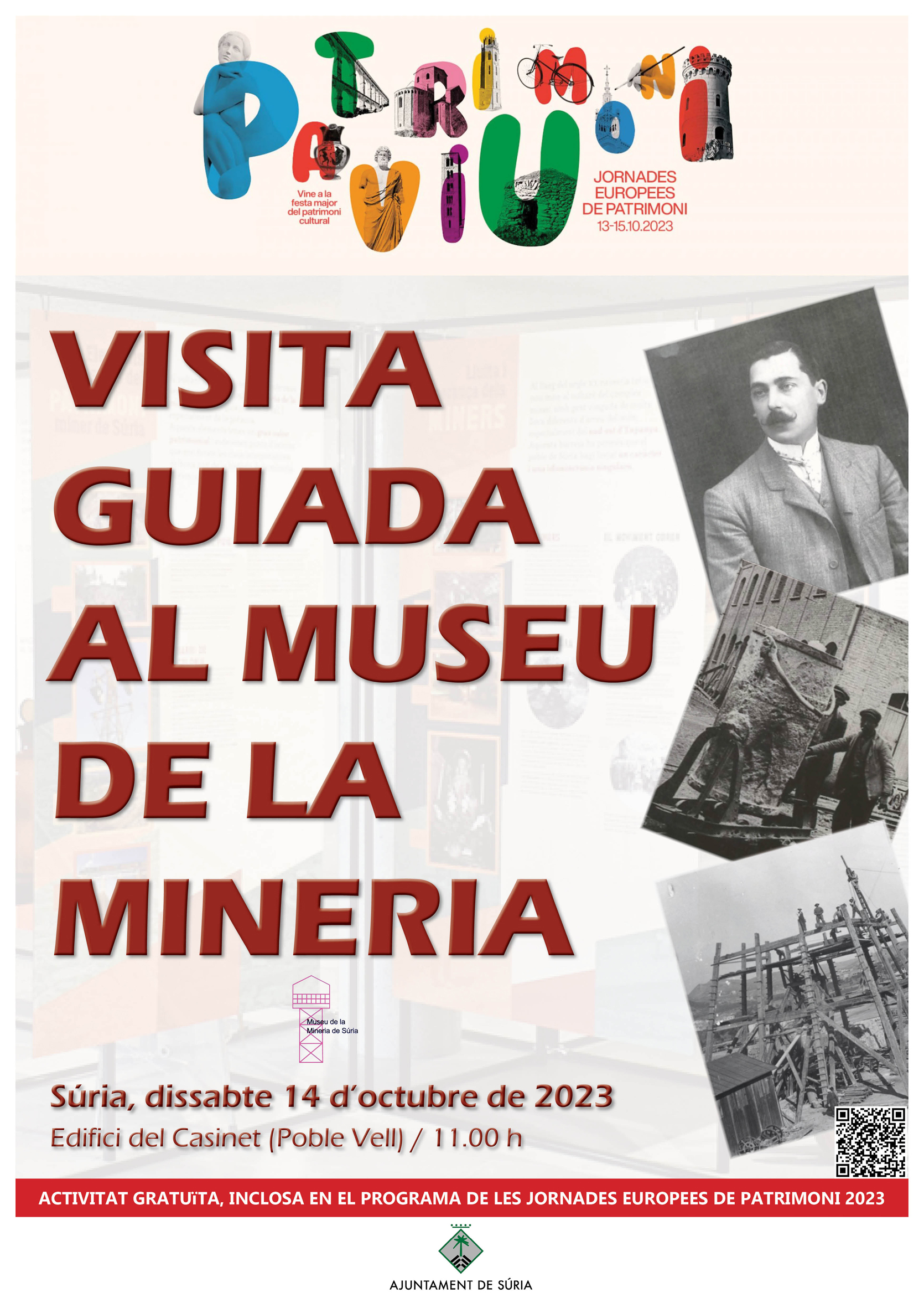 Jornades Europees de Patrimoni: Visita guiada al Museu de la Mineria