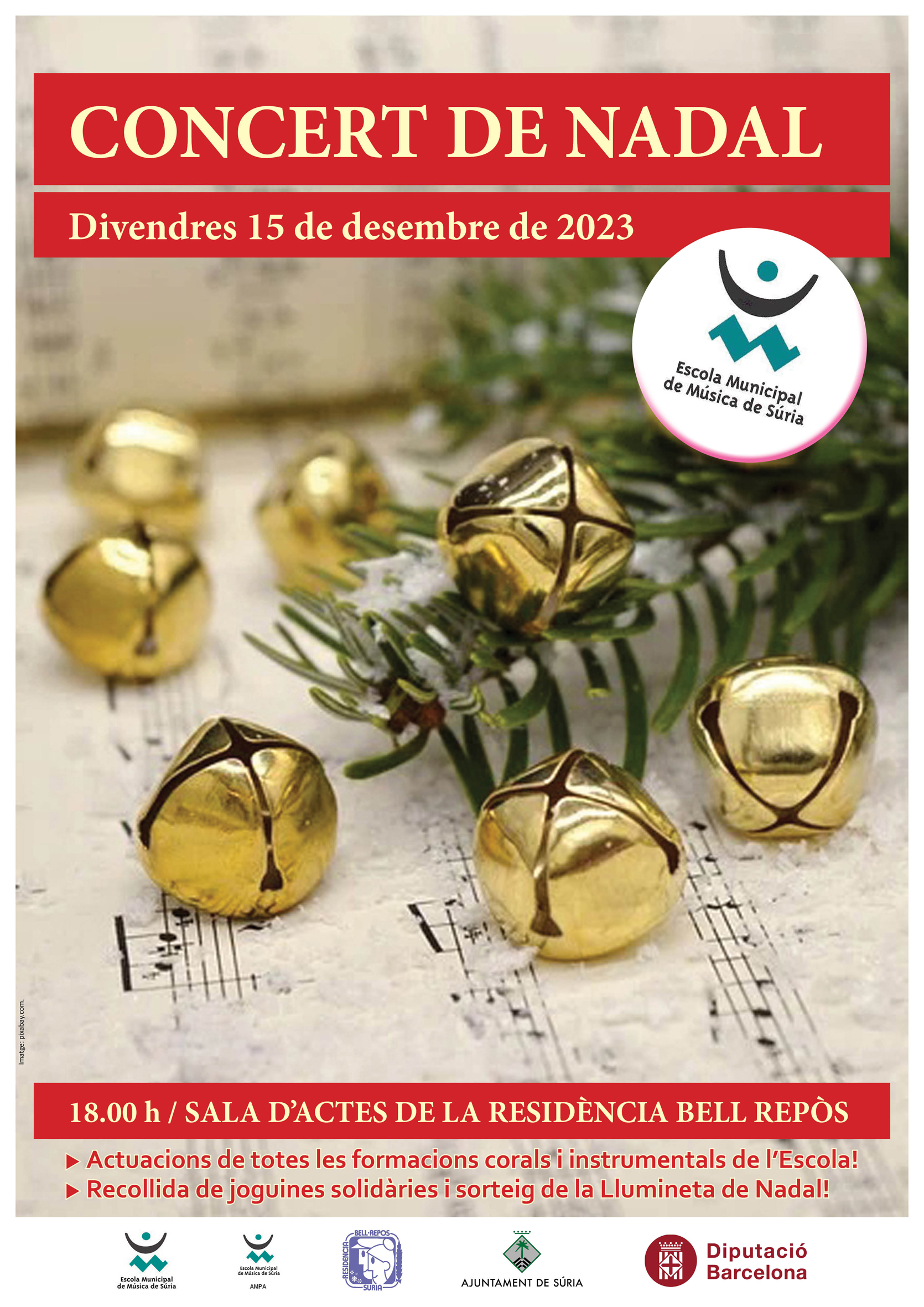 Concert de Nadal de l'Escola Municipal de Música