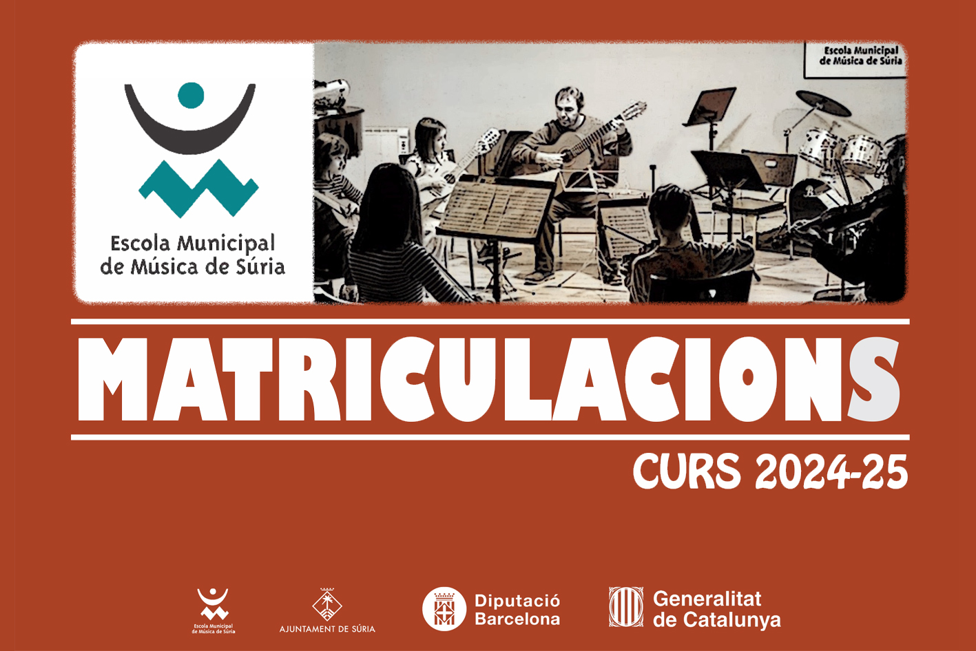 L'Escola Municipal de Música inicia el període de matriculacions per al proper curs 2024-25