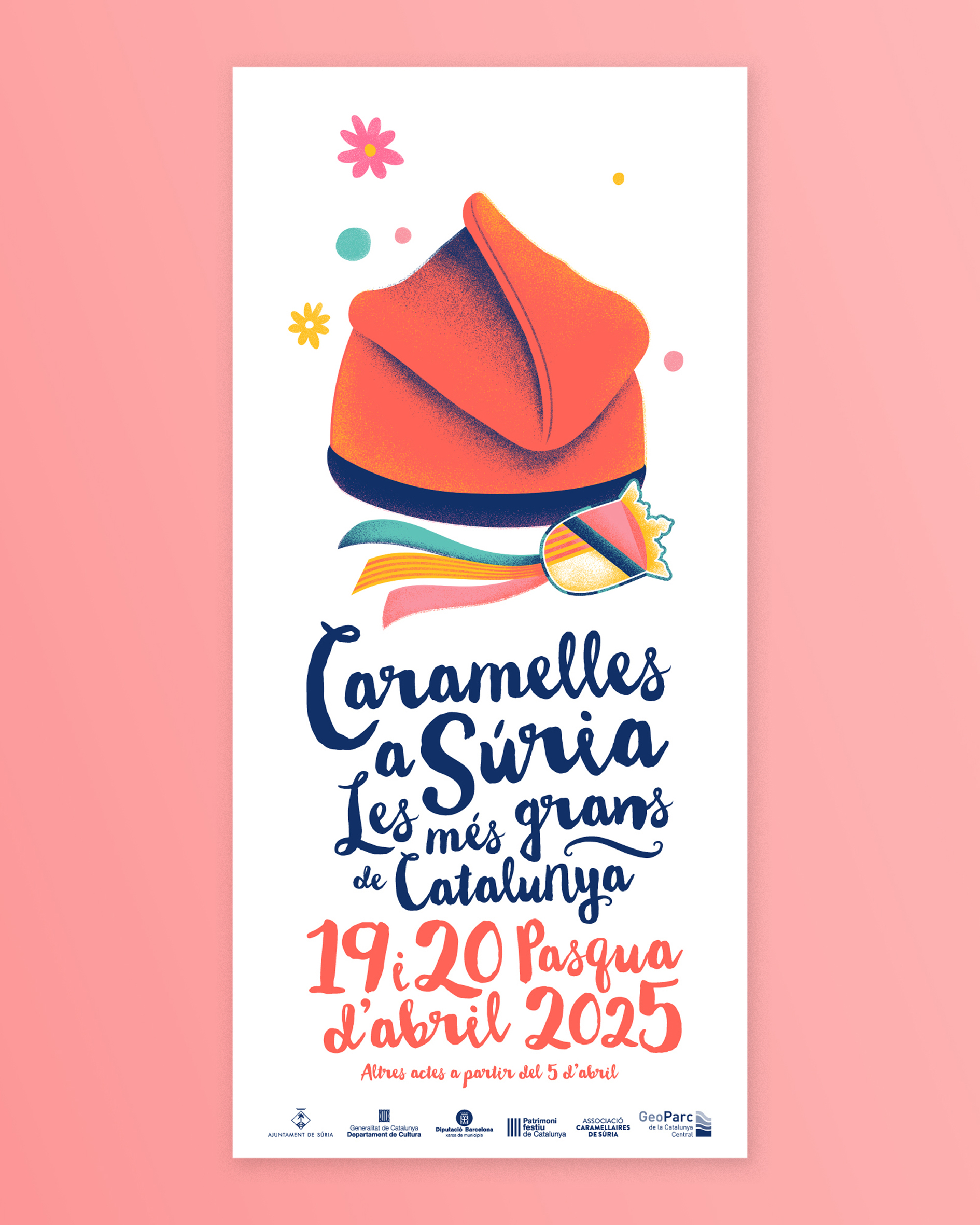 Portada del programa de les Caramelles de Súria - Abril 2025.