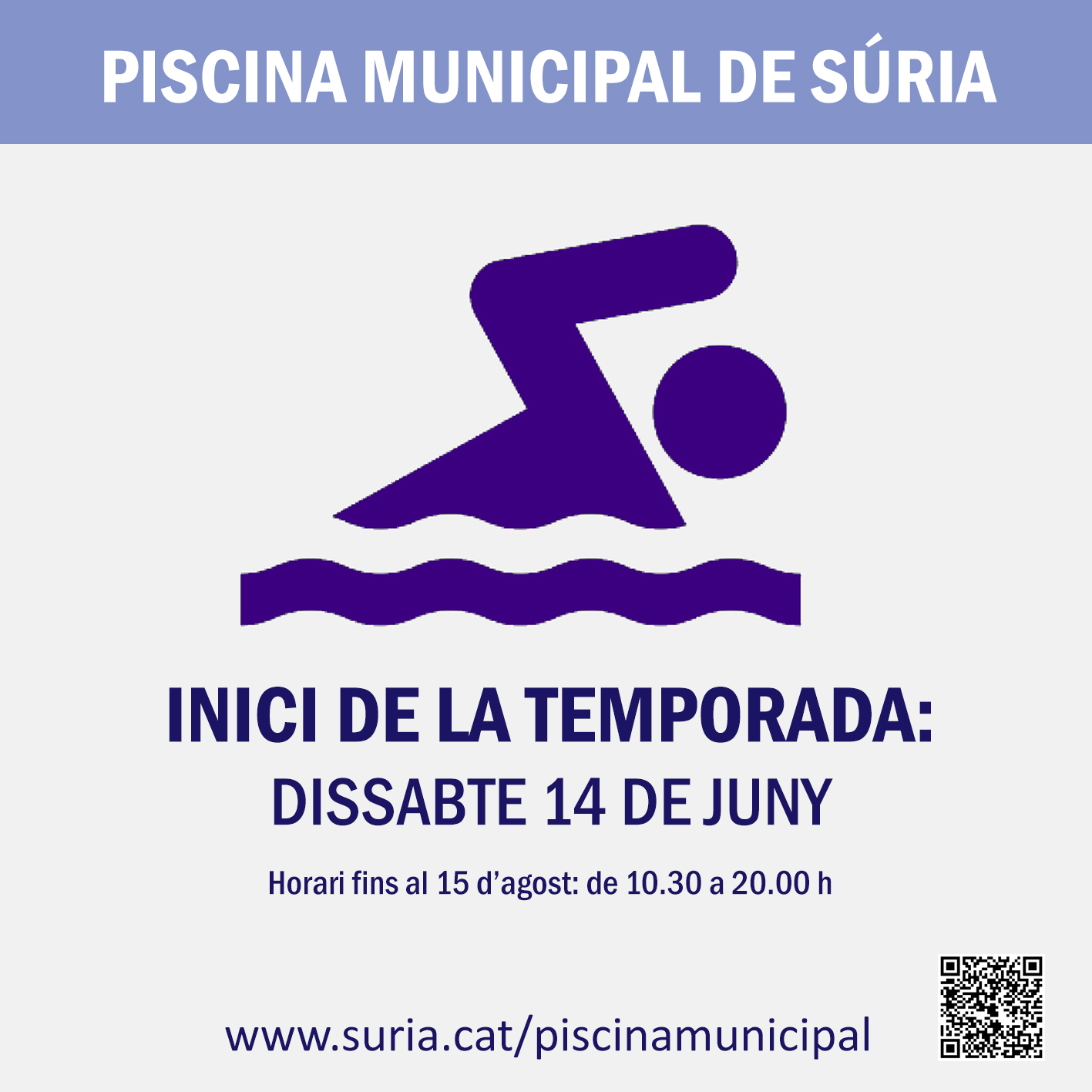 Inici de la temporada d'estiu de la Piscina Municipal