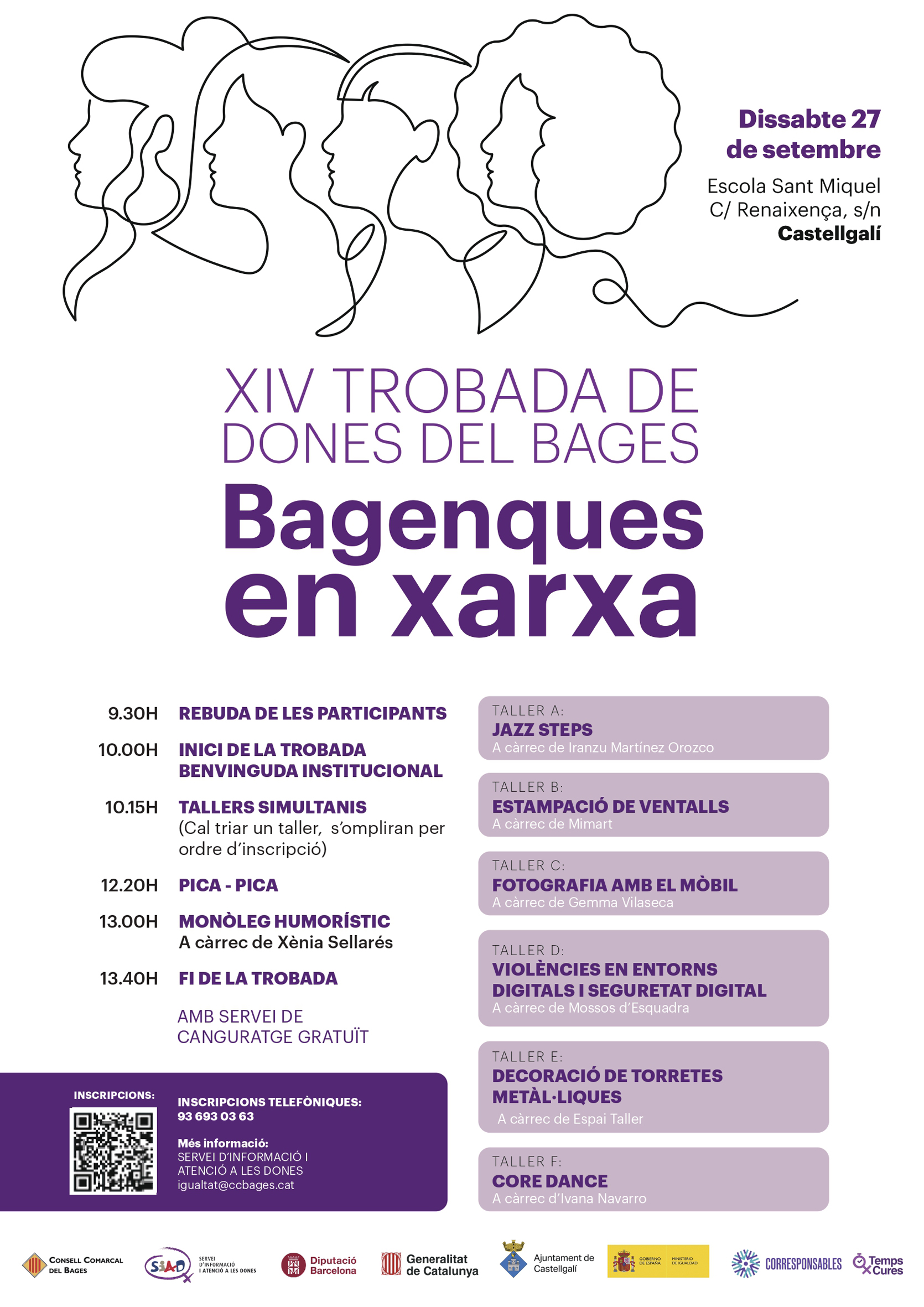 14a Trobada de Dones del Bages a Castellgalí: Bagenques en xarxa