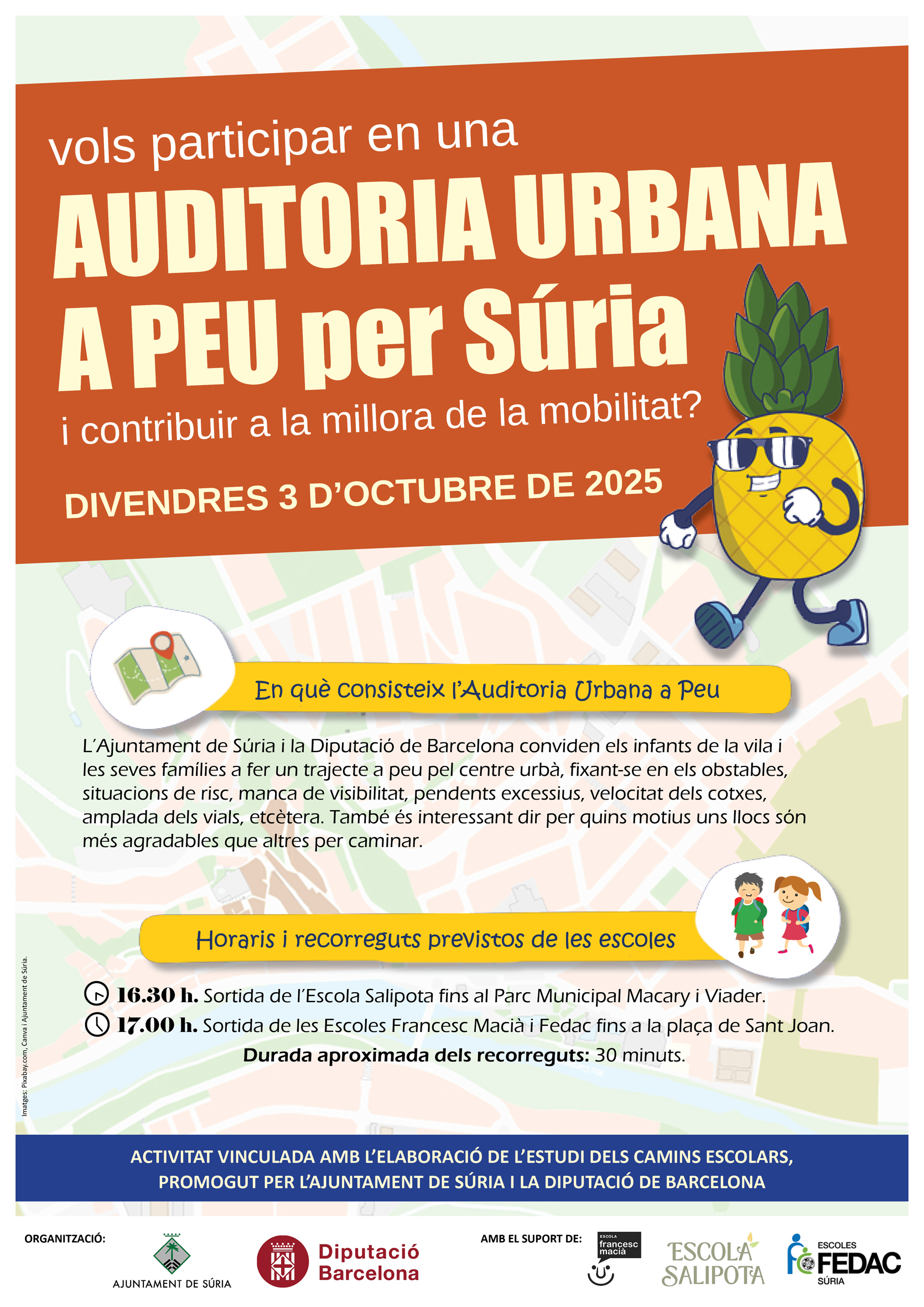 Auditoria Urbana a Peu per a la millora de la mobilitat