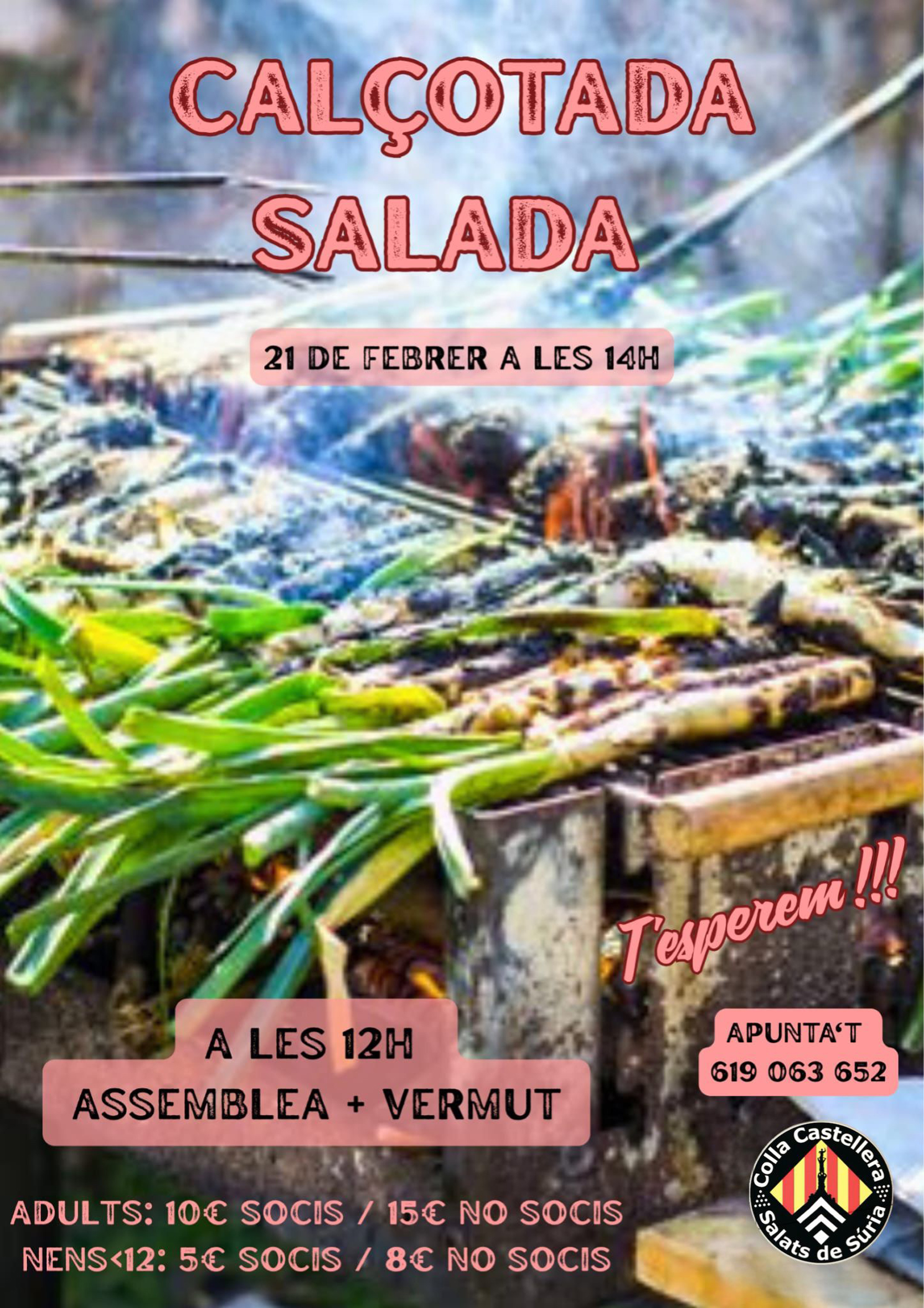 Cal&ccedil;otada de la Colla Castellera Salats