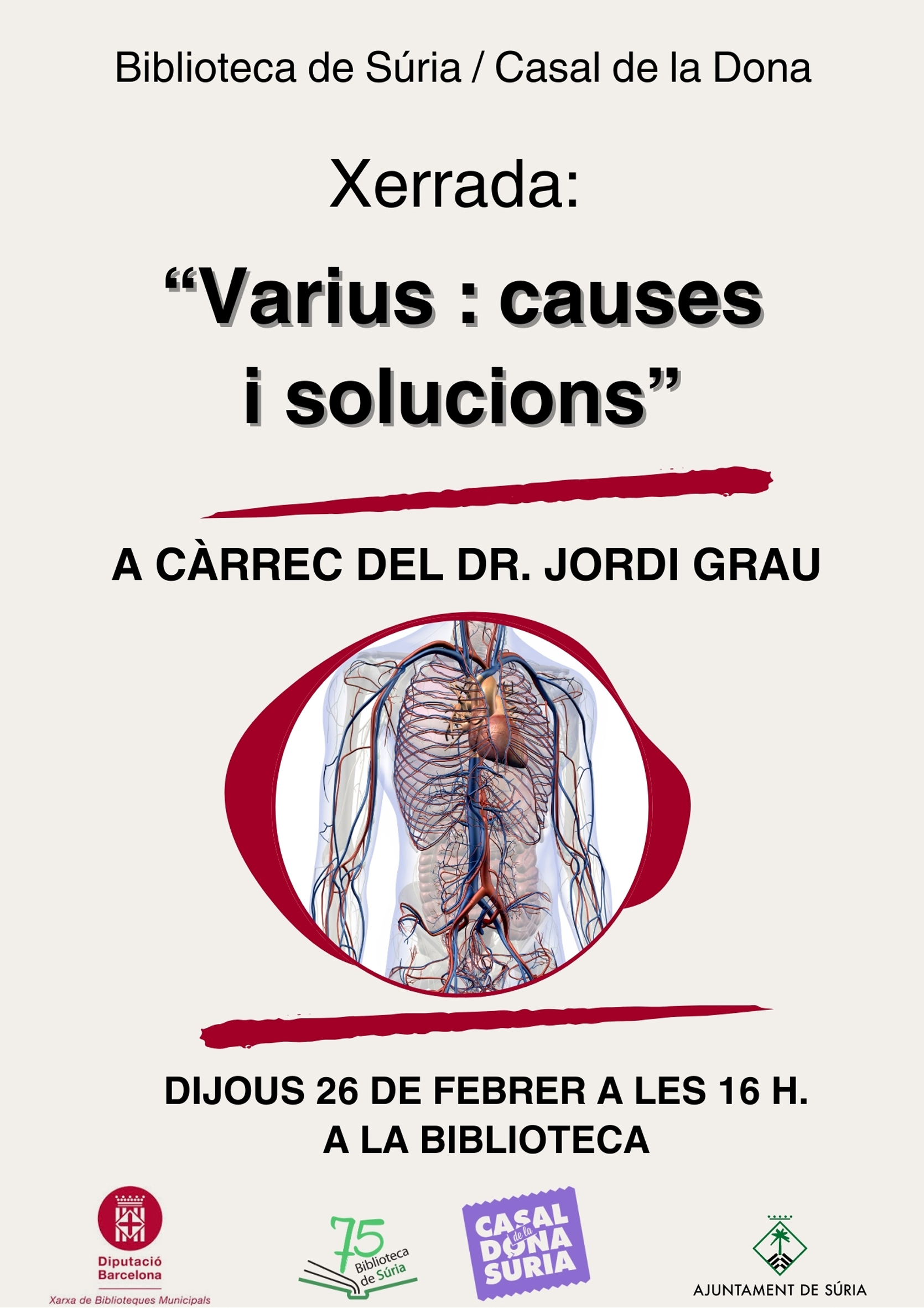Xerrada a la Biblioteca: 'Varius: causes i solucions'