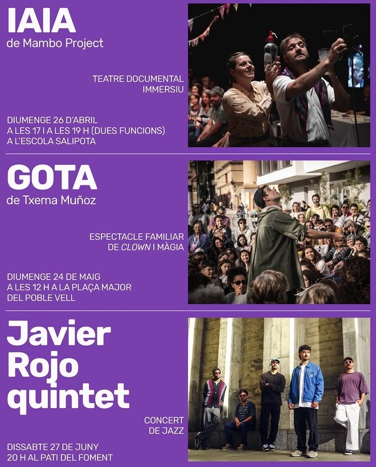 9&egrave; FESTIVAL ART EN CICLE: Espectacle familiar 'Gota' de Txema Mu&ntilde;oz